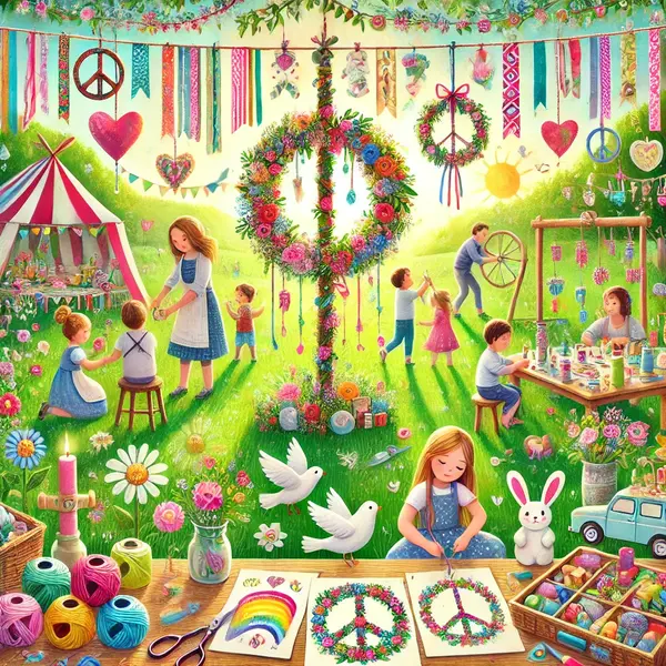 Creative May Day Crafts And Decorations For Peaceful World
