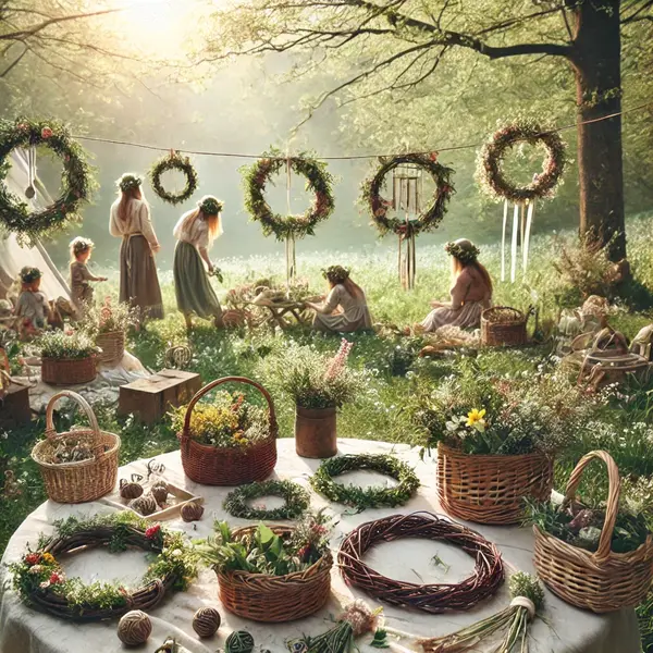 Creative May Day Crafts And Decorations For Peaceful World With Nature Materials