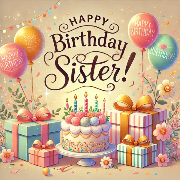 Birthday Wishes for Sister
