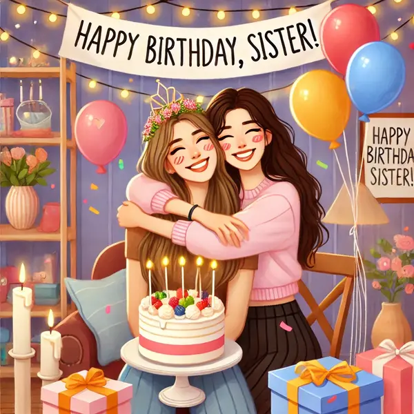 Birthday Wishes for Sister Like a Best Friend