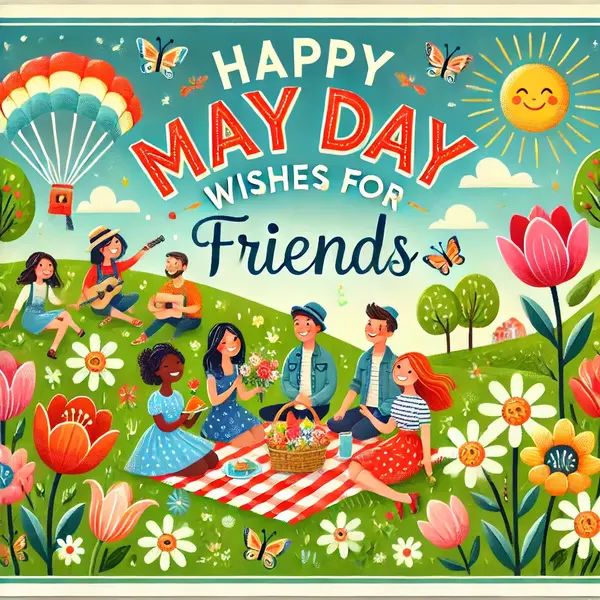 Happy May Day Wishes For Friends