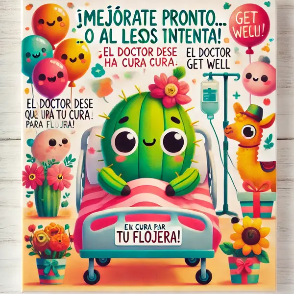 Funny Get Well Messages in Spanish