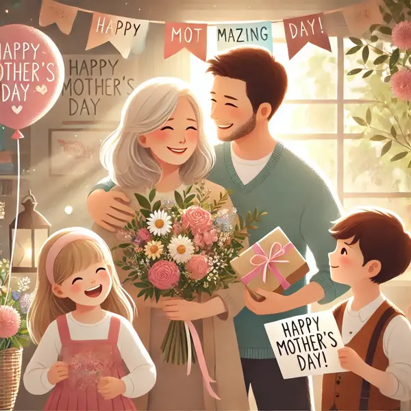 Sweet Mother's Day captions for wife
