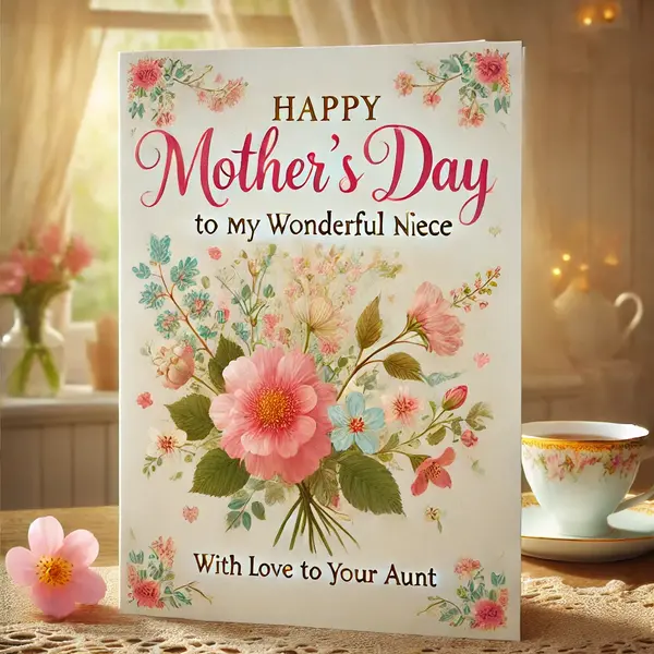 Happy Mothers Day Wishes to My Niece from Aunt
