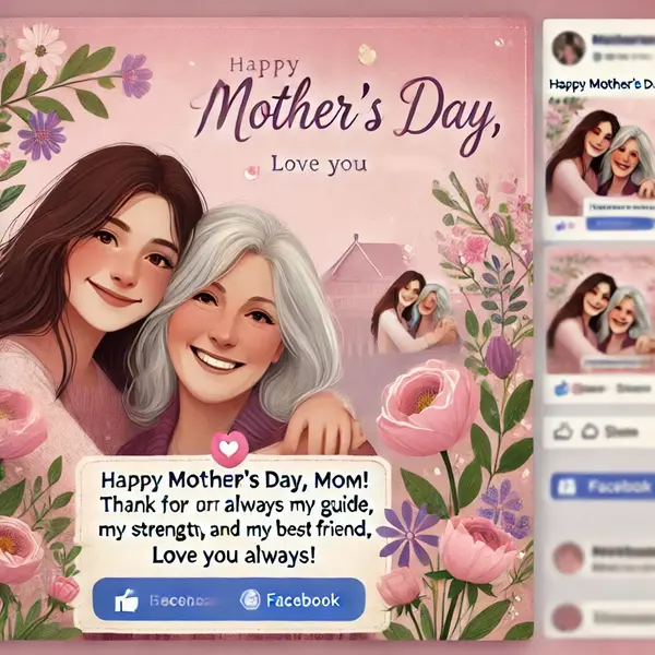 Facebook Mothers Day Messages from Daughter
