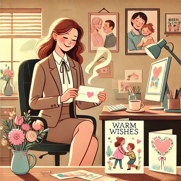 Warm Wishes for Mothers at Work