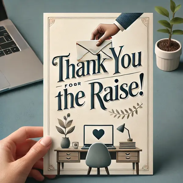 Short Thank You Messages for Boss’s Raise Recognition