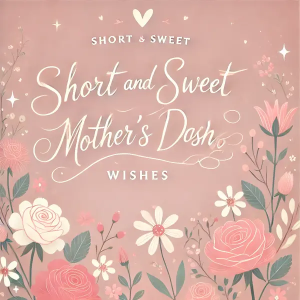 Short and Sweet Mother’s Day Wishes