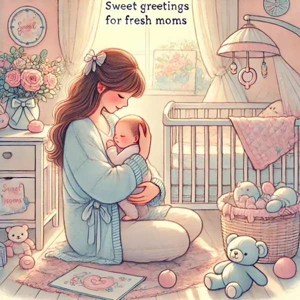 Sweet Greetings for Fresh Moms
