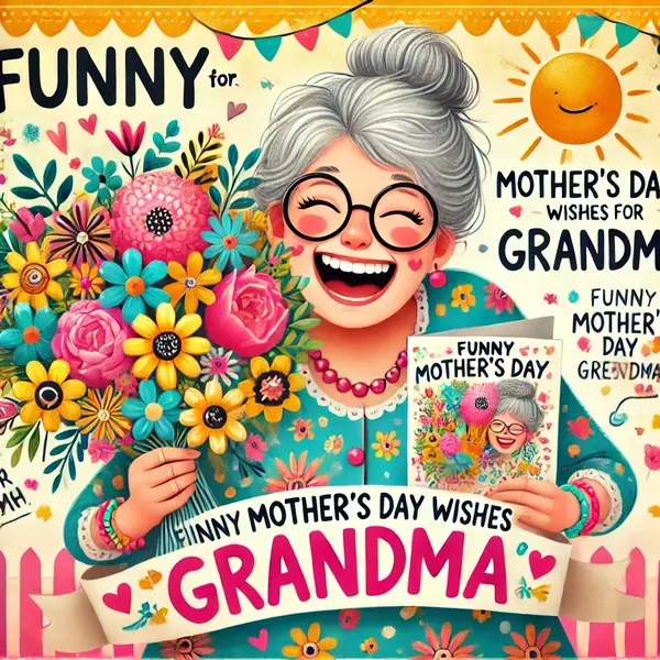 Funny Mothers Day Wishes for Grandma