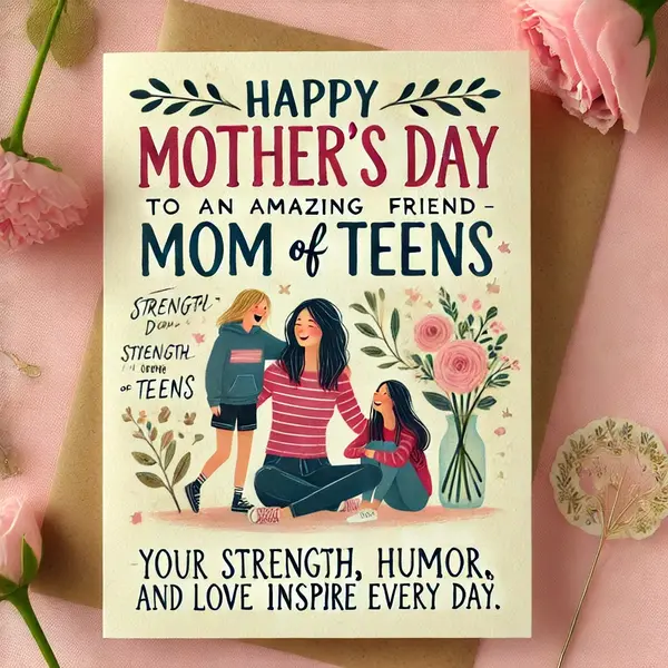 Mothers Day Messages for a Friend with Teenagers