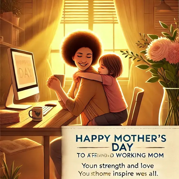 Mothers Day Messages for a Friend Who is a Working Mom