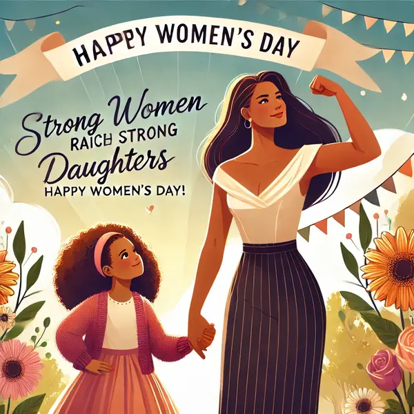 Strong Woman Happy Womens Day Quotes for Daughters