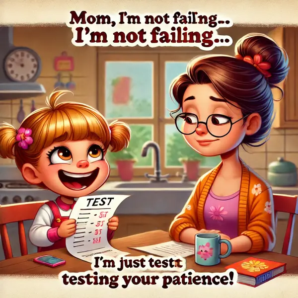 Funny Quotes for Mom from Daughter About School