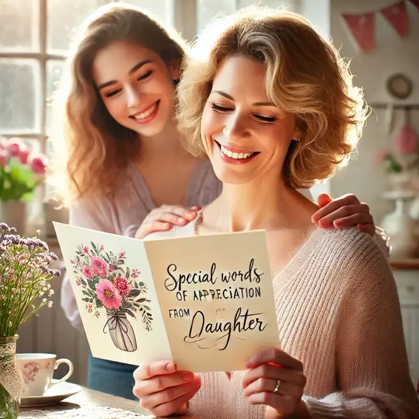Special words of appreciation from daughters for Mother’s Day.

