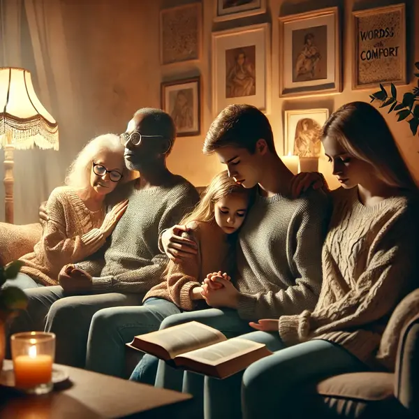 Words of Comfort for Family Grieving Together