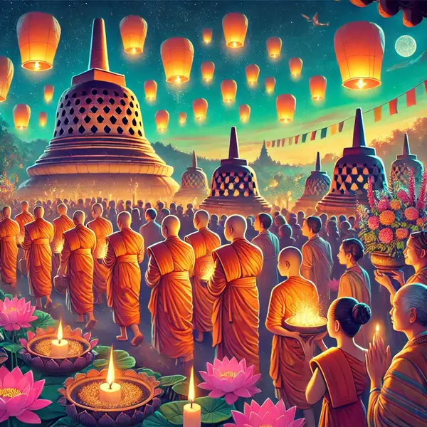 Top Rituals and Traditions Followed on Vesak Day in Indonesia