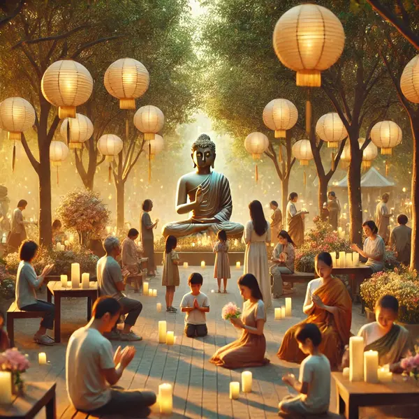Peaceful Vesak Celebrations in the West