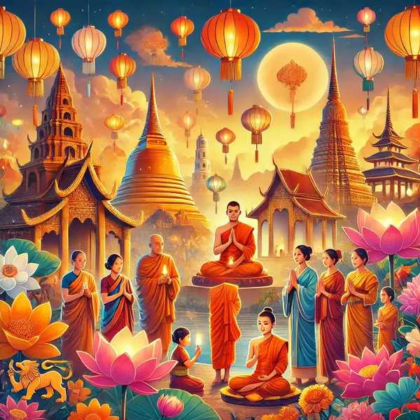 Importance of Vesak in Asian Traditions: Culture and Color