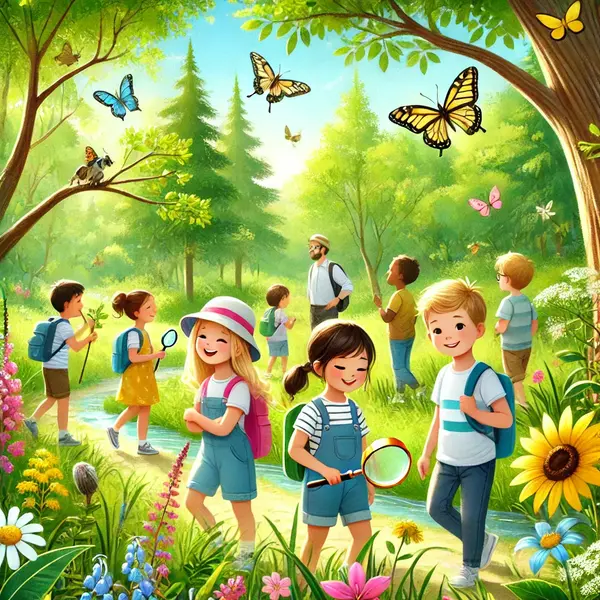 Nature Walks May Outdoor Activities For Kids