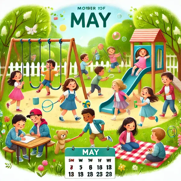 Playground Time:May Outdoor Activities For Kids