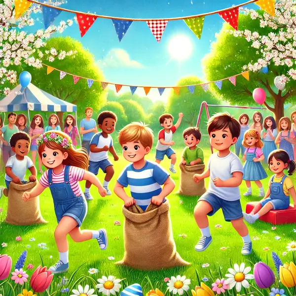 Outdoor Springtime Games For Children: Sports Day Fun