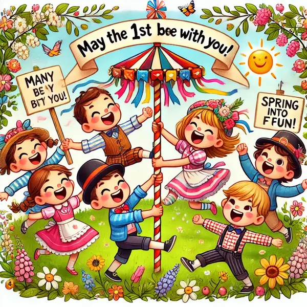 Funny May Day Quotes for Kids