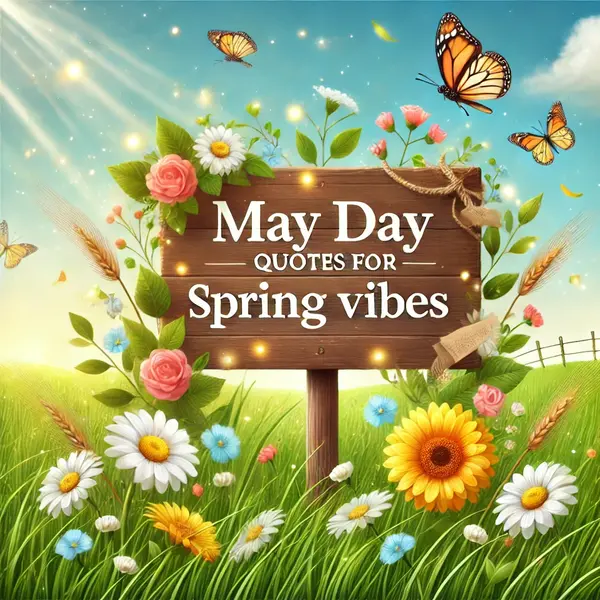 May Day Quotes for Spring Vibes