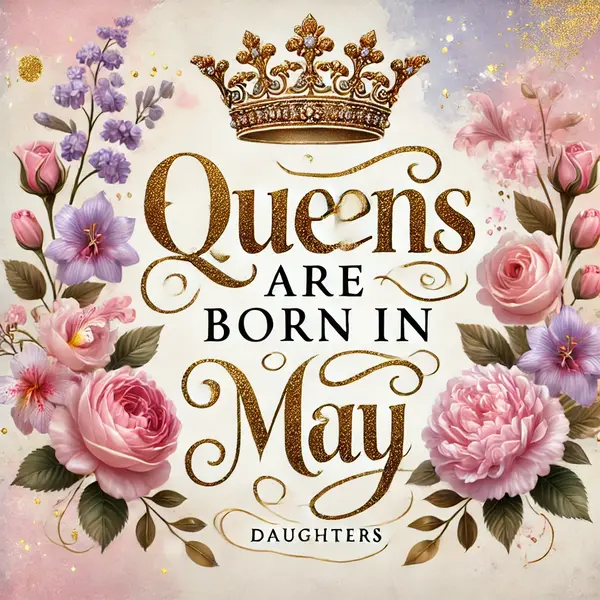 Queens Are Born In May Quotes For Daughters
