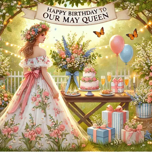 Birthday Wishes For May Queens