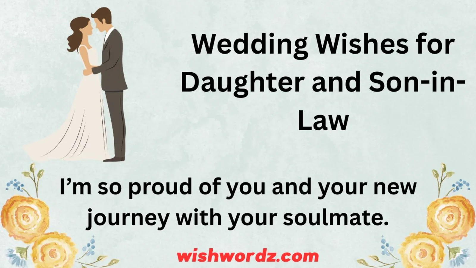 Wedding Wishes for Daughter and Son-in-Law