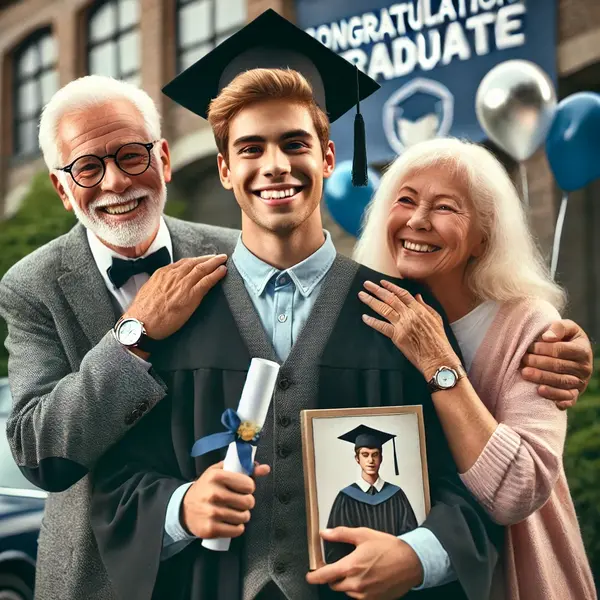 College Graduation Wishes for Grandson