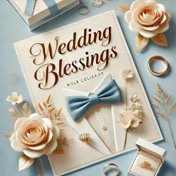 Wedding Blessings for Male Colleague