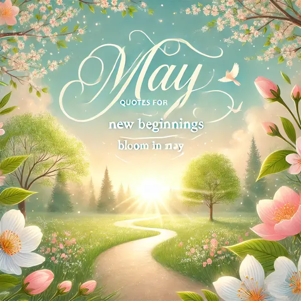 The May Quotes for Instagram About New Beginnings