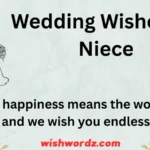 Wedding Wishes for Niece