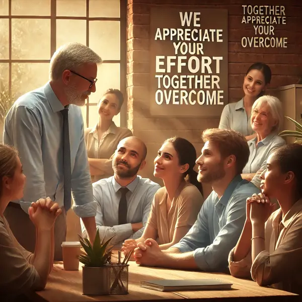 Encouraging Words to Staff During Difficult Times: Appreciating Hard Work and Effort