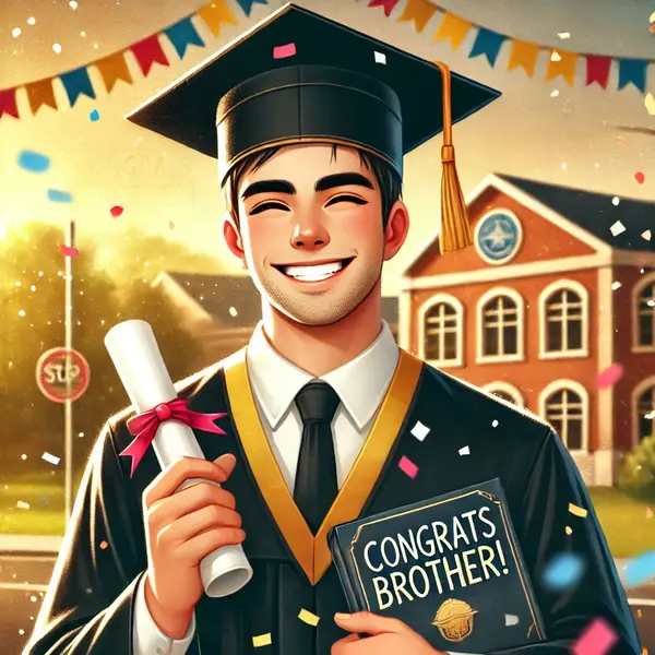 Short Graduation Wishes for Brother