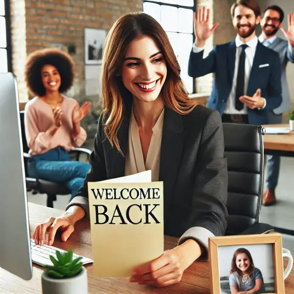 Rejoining Work Messages After Maternity Leave