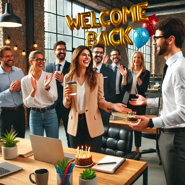 Messages for Employee Returning After Break