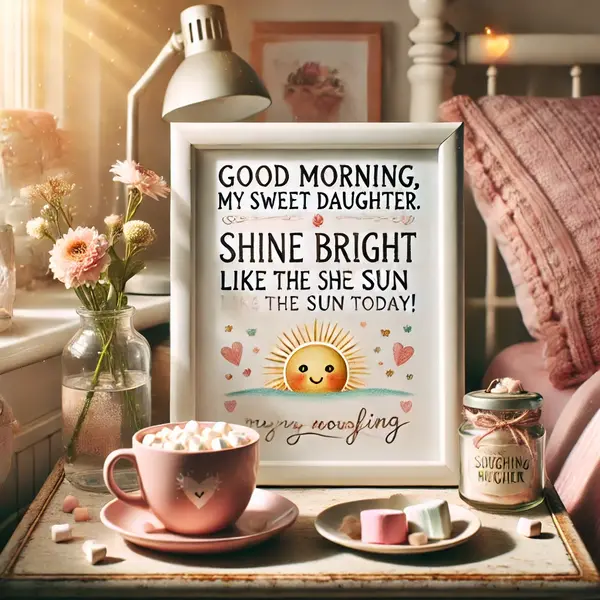 Good Morning Quotes for Daughter to Start Her Day Bright