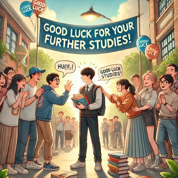 Good Luck Wishes for Further Studies After School