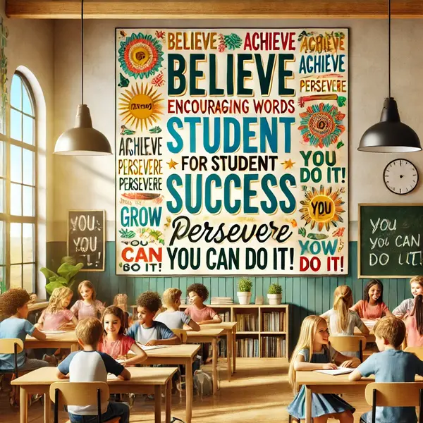 Encouraging Words for Student Success