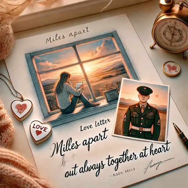 Cute Long Distance Love Sayings for Soldiers