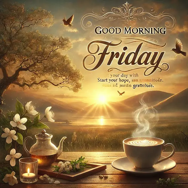 Good Morning Friday Inspirational Quotes
