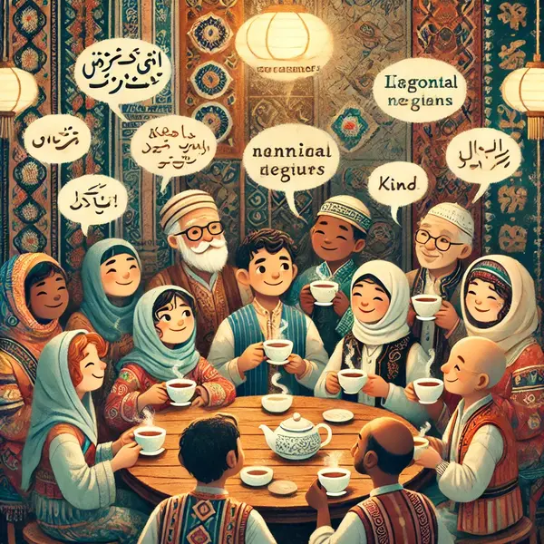 Heartwarming Tea Wishes in Native Dialects