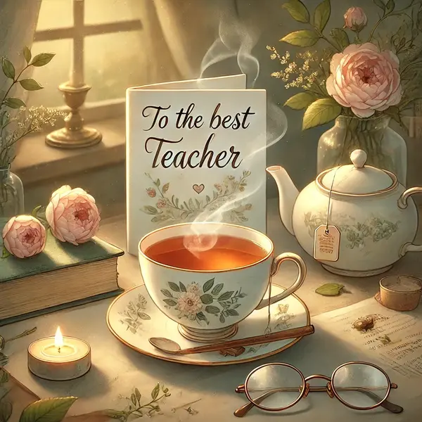 Heartfelt Tea Lover Messages for Teachers and Mentors