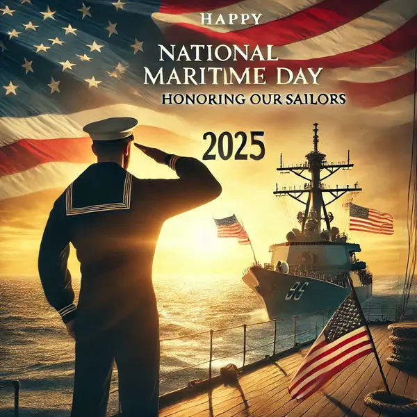National Maritime Day Wishes USA 2025 for Sailors