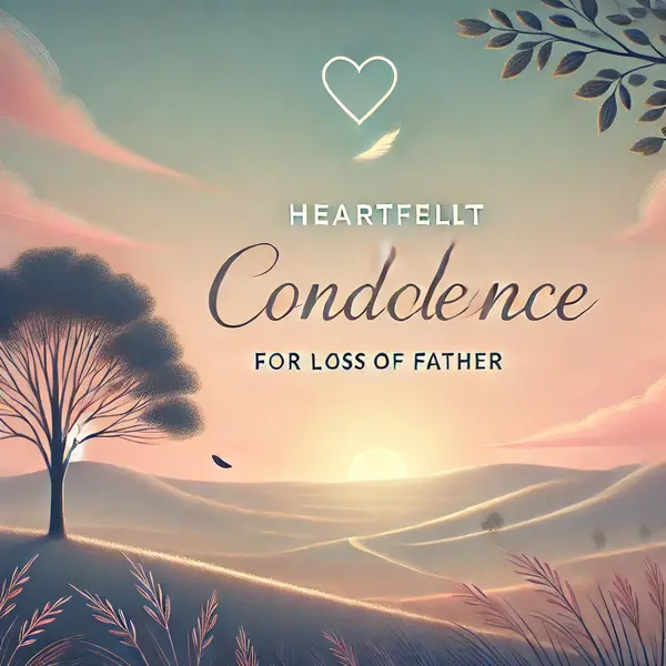 Heartfelt Condolence Messages for Loss of Father