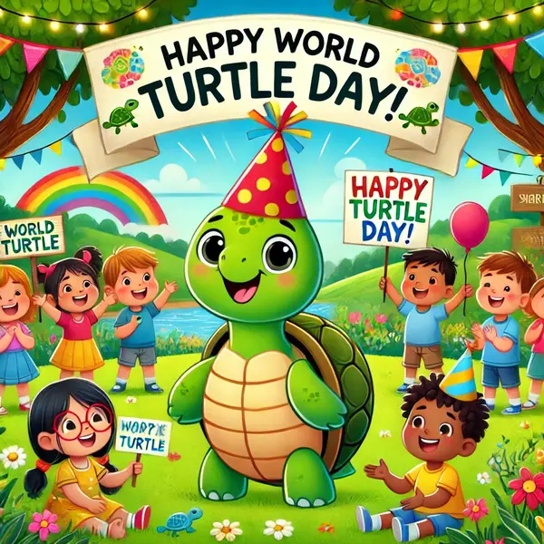 Heartfelt World Turtle Day Messages and Quotes for Kids