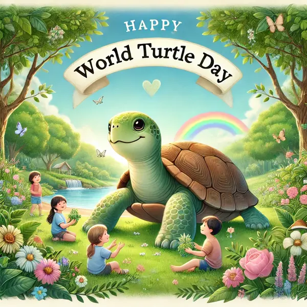 Heartfelt World Turtle Day Messages and Quotes for Social Media